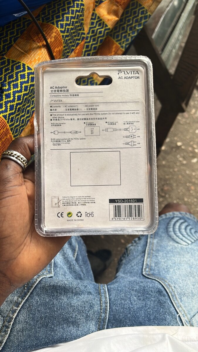 Chargeur ps vita