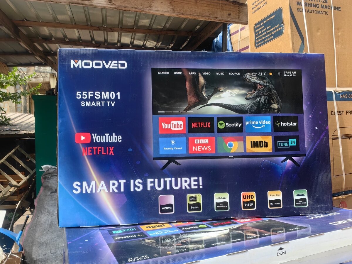 Mooved 43 inches smart Digital satellite  TV