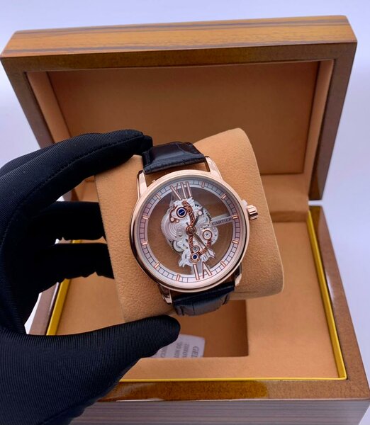 Montre Squelette Élégante