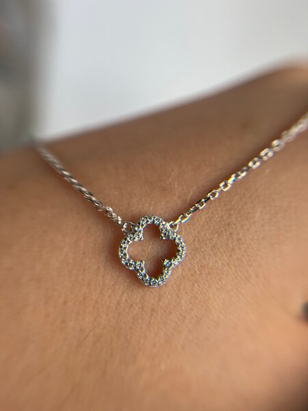 Collier Trèfle en argent 925