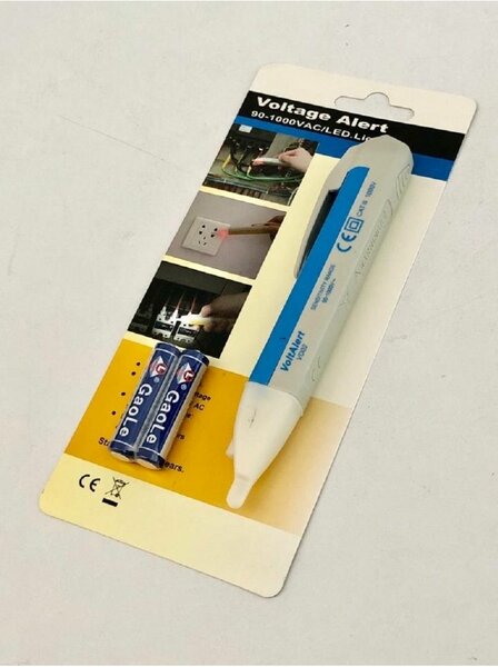 Testeur de tension sans contact - Détecteur de tension AC po