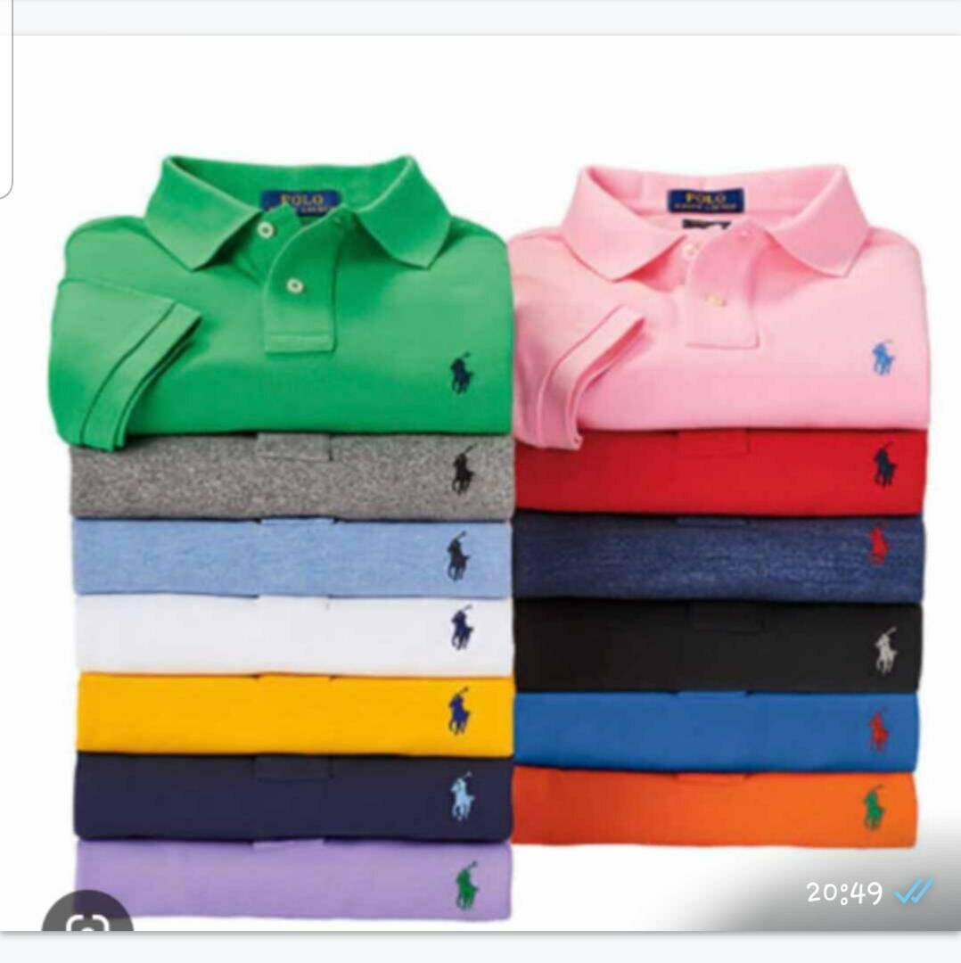 Polos  Lacoste, Ralph Lauren et Tommy Hilfiger