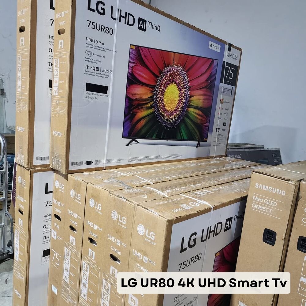 LG 75" TV UHD 4K AI ThinQ