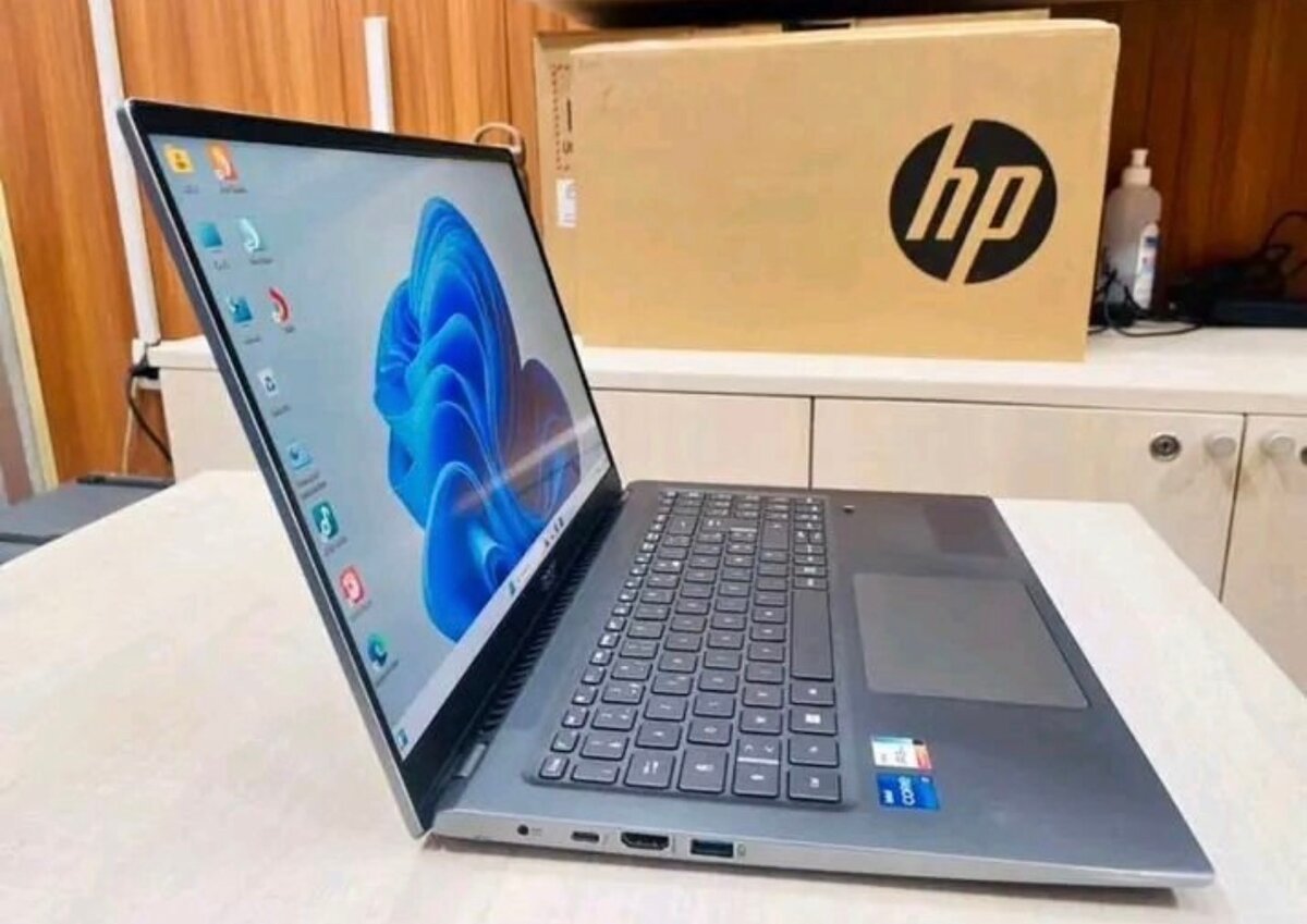 Ordinateur portable HP moderne