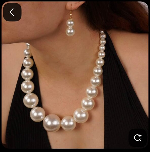 Collier de perles élégantes