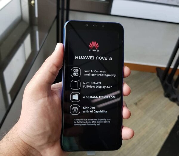 HUAWEI NOVA 3I CASI NEUF 128/6Go