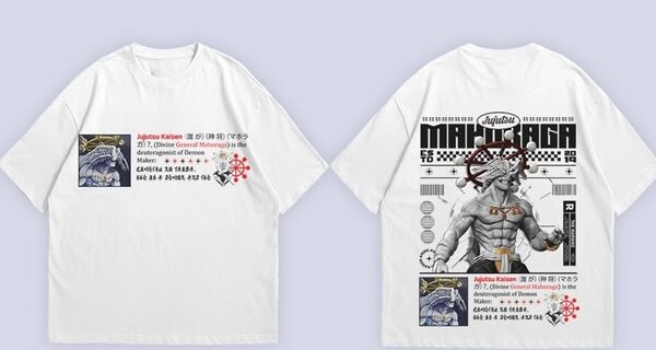 T-shirt Manga Design Unisexe
