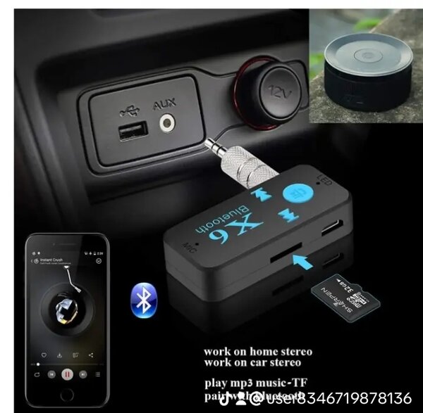 Adaptateur bluetooth pour L'écoute de la musique stéréo au v