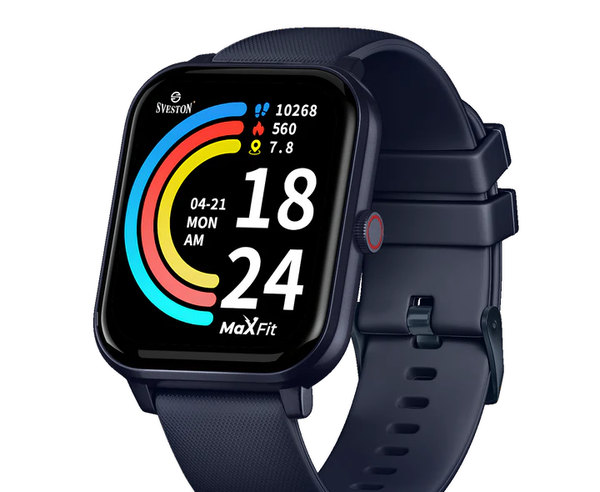 Black colour beautiful smart watch