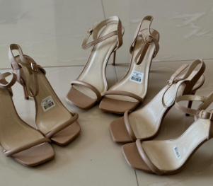 Nude sandals 