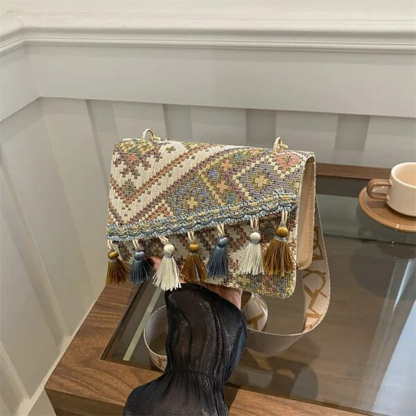 Sac bandoulière bohème