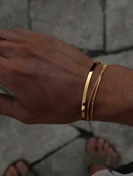 Bracelets en acier inoxydable