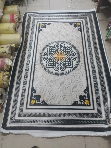 Tapis moderne en velours pour salon