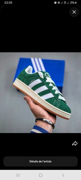 Chaussures tendance en toile