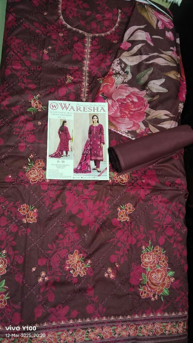 Wareesha Embroidered luxury collection