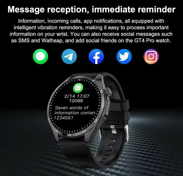 Montre connectée LEMFO GT4