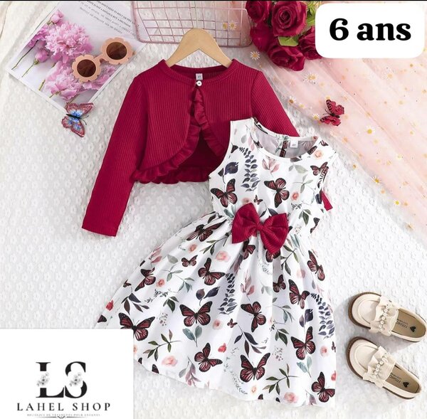 Robe Fleurie Enfant Élégante
