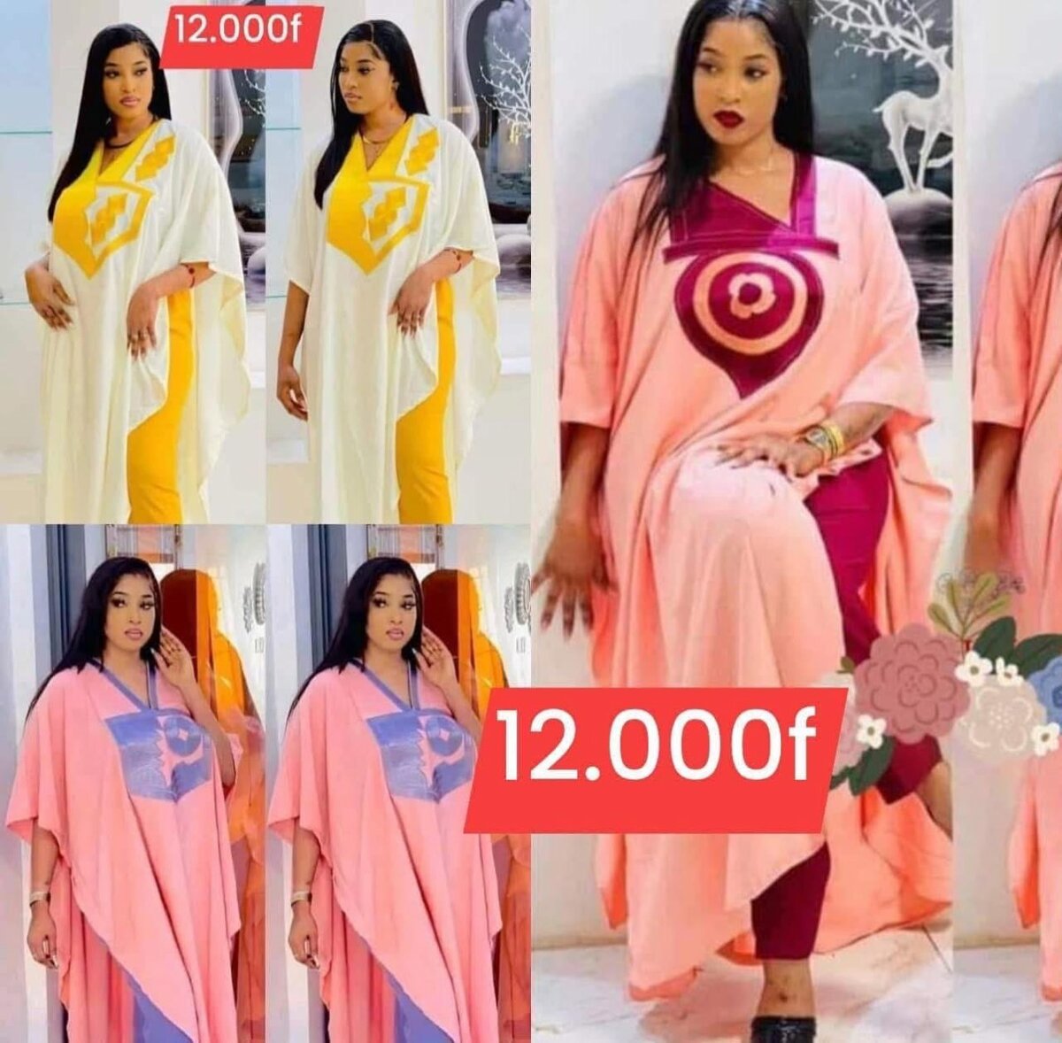 Chic boubou pour dame