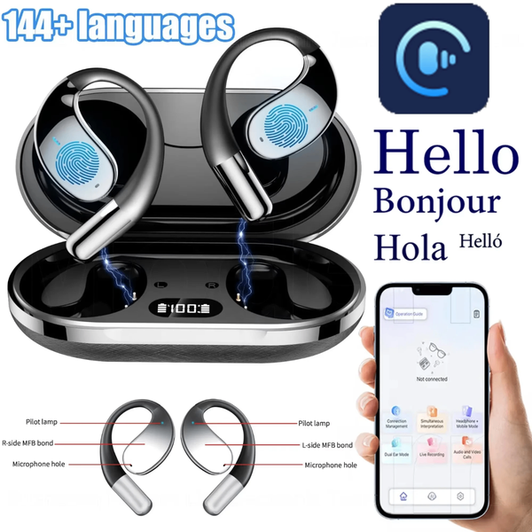 Écouteurs Bluetooth avec traduction