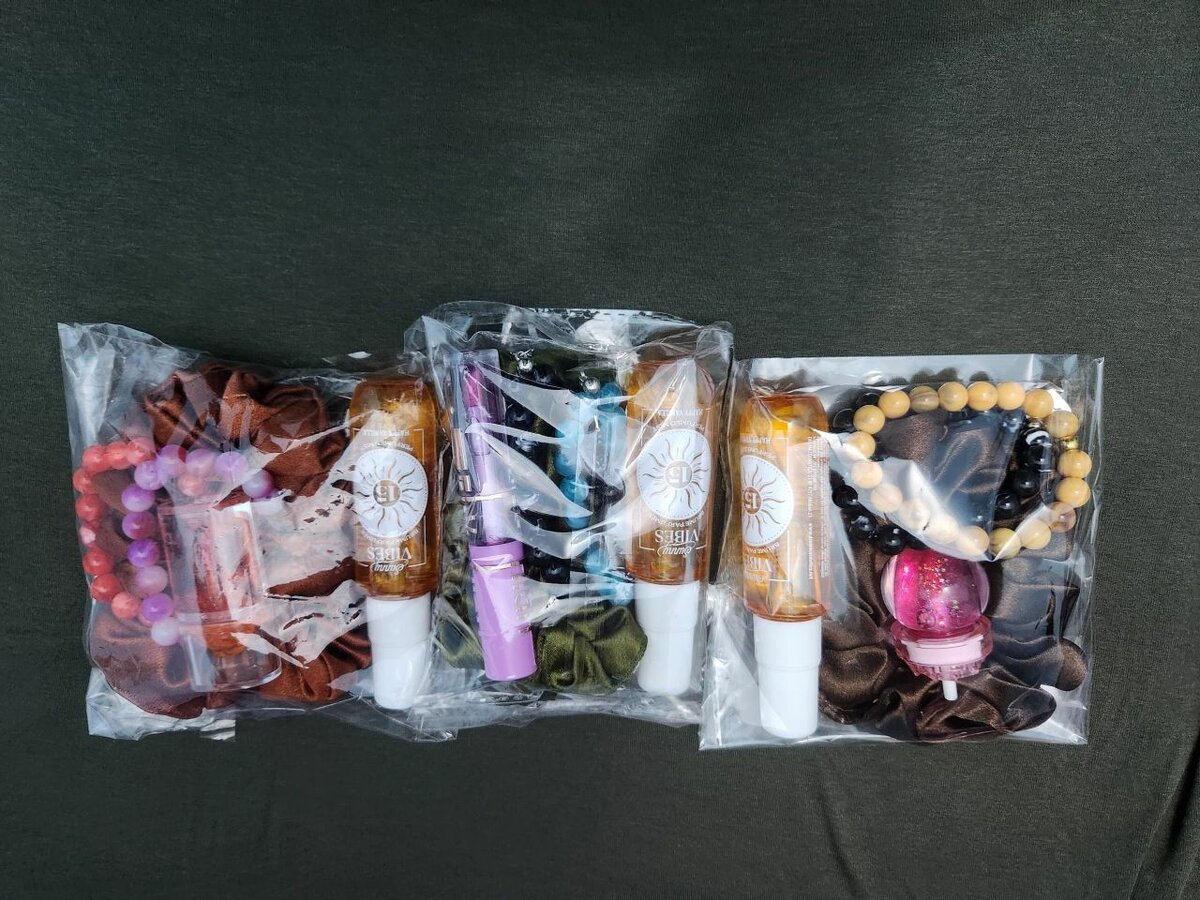 Ensemble beauté et accessoires