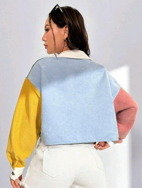 Veste Multicolore en Velours