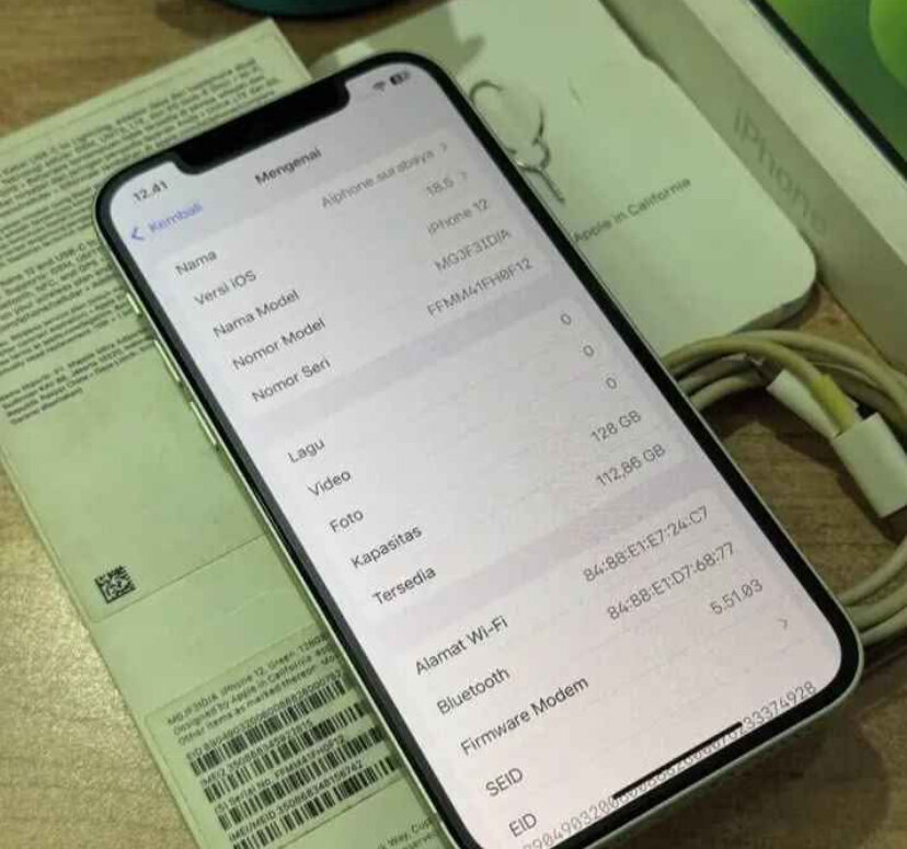 iPhone 12 Vert 128 Go
