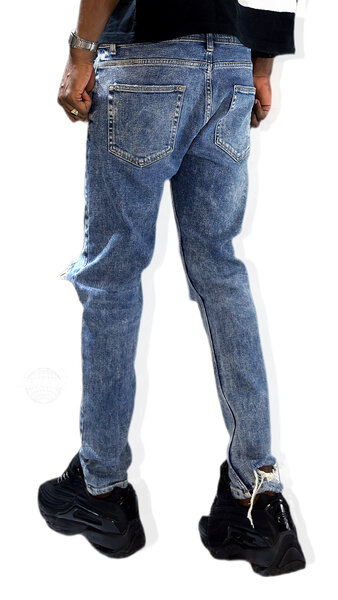 Jean slim déchiré homme