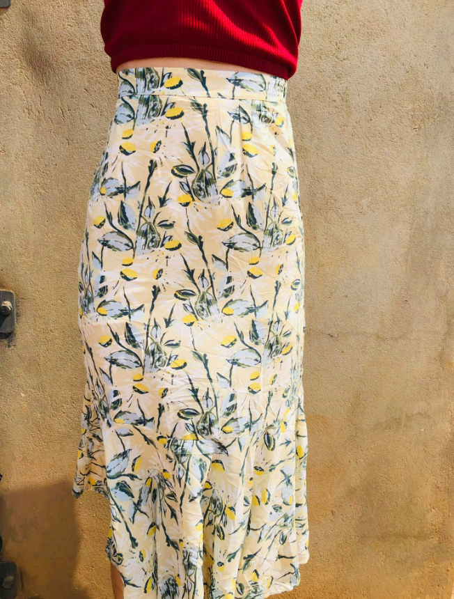 First grade silk skirt