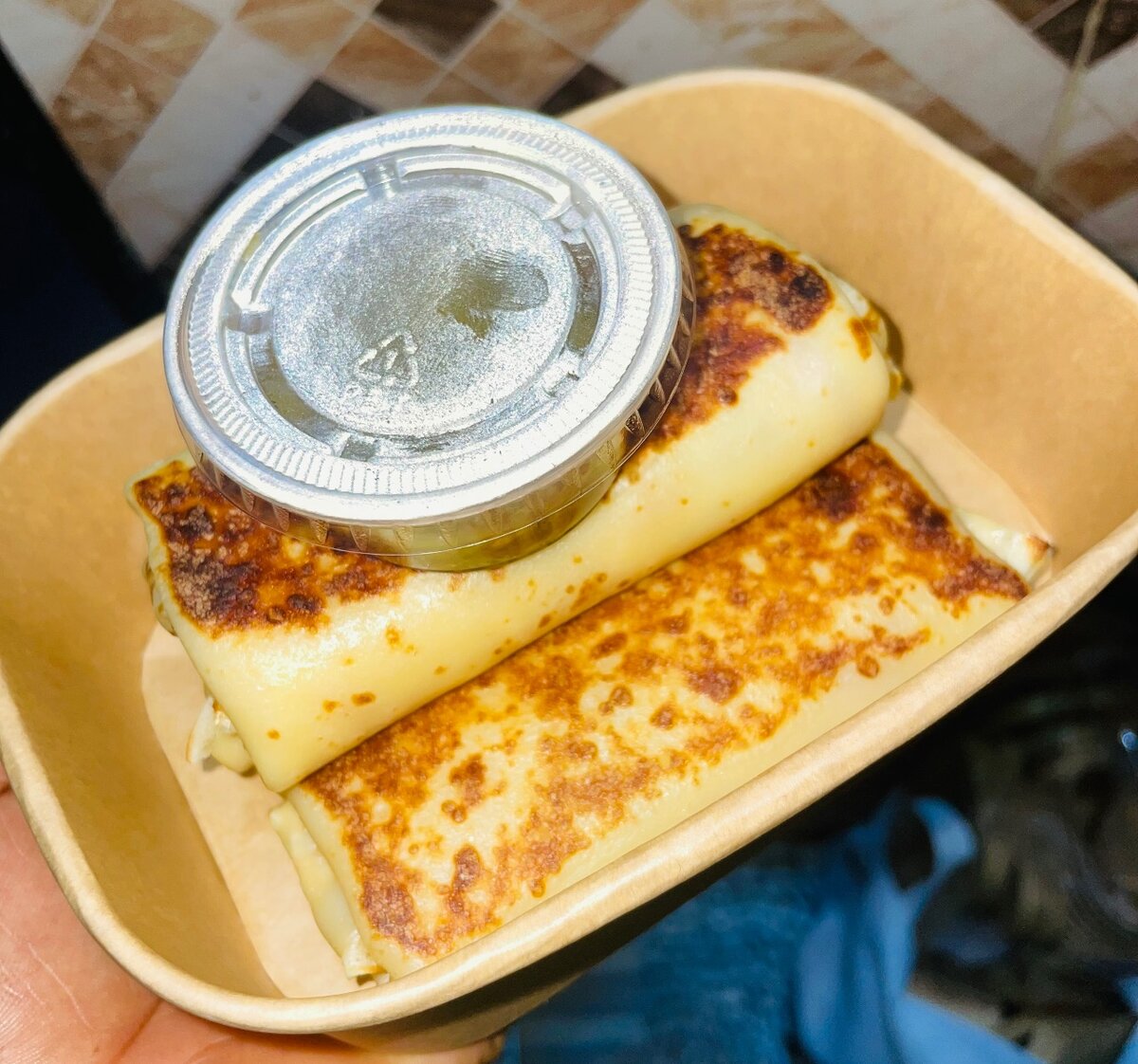 1 Crêpes  jambon creme fraîche