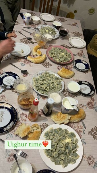 Пельмени с клевером