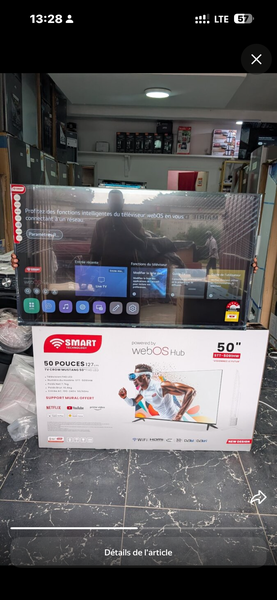 Smart TV 50 pouces webOS