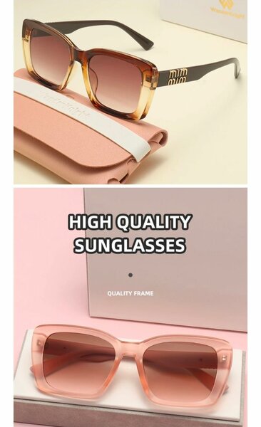 Lunettes de Soleil Élégantes