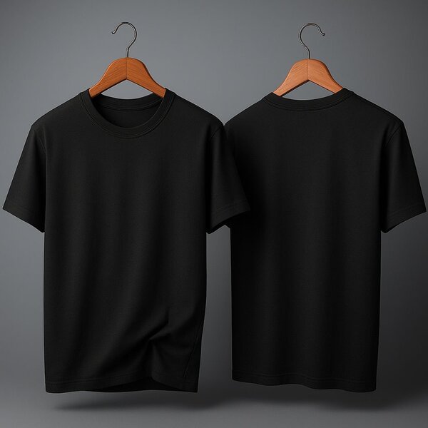 T-shirt noir classique