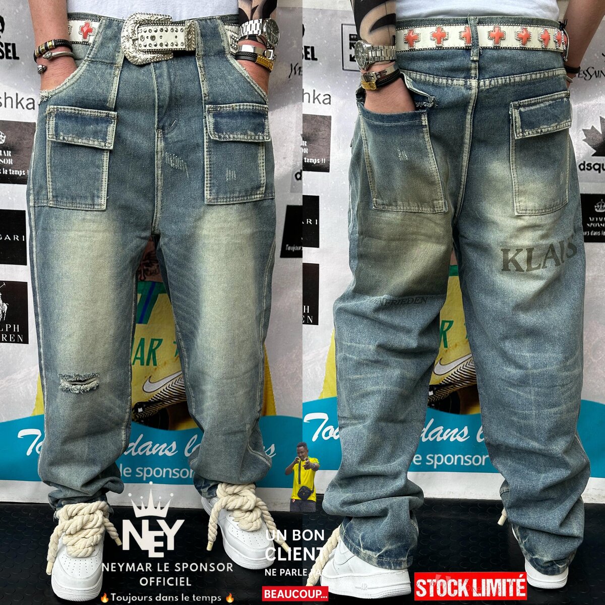 Jeans décontractés modernes