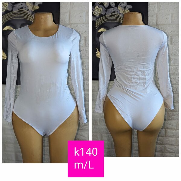 Beautiful, high-quality and comfortable women's bodysuit white