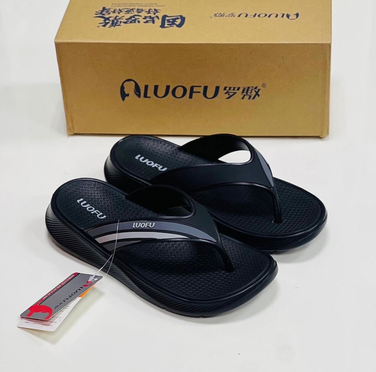 Tongs confortables Luofu homme