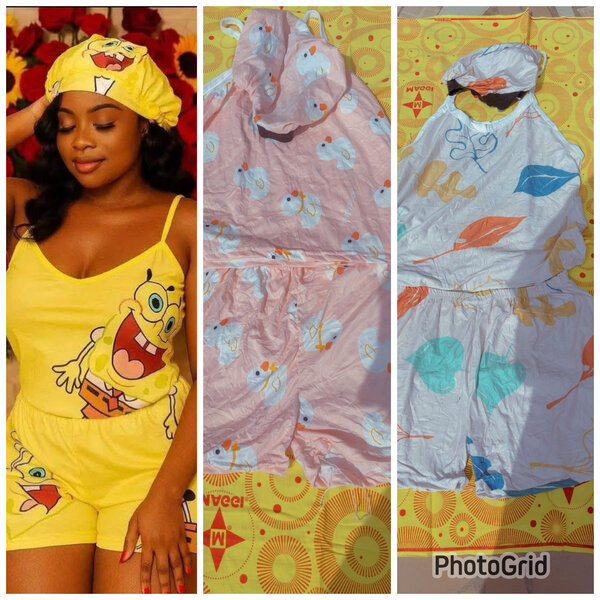 Pyjama femme motifs mignons