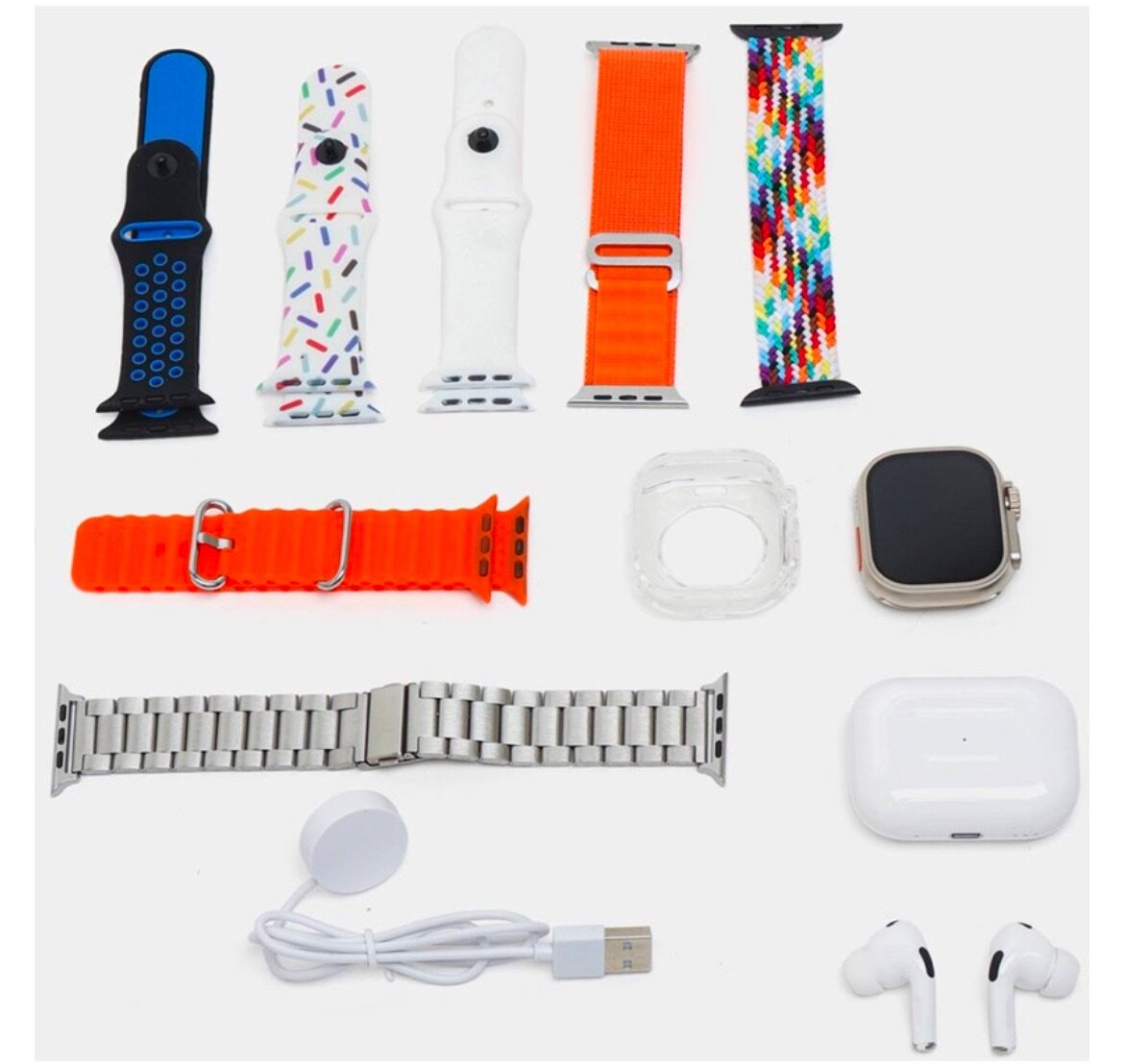 I20 ULTRA 3 MAX SUIT 2.1" FULL TOUCH SCREEN SMART WATCH WITH