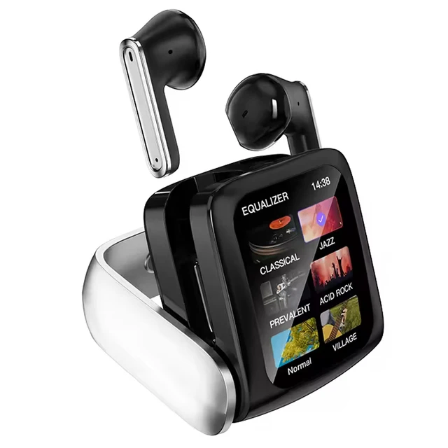 Écouteurs Bluetooth avec écran tactile