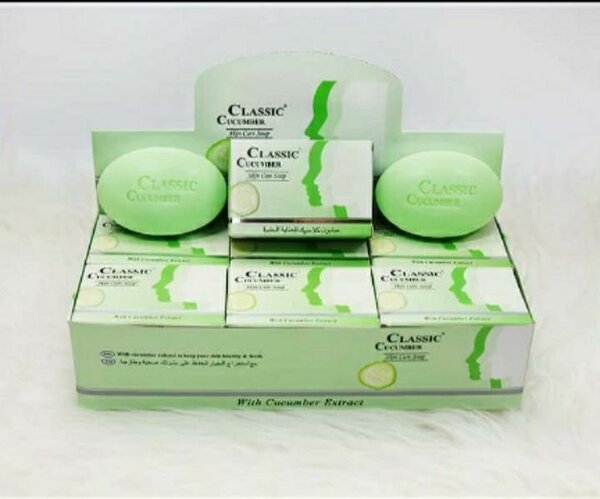 Classic cucumber soap