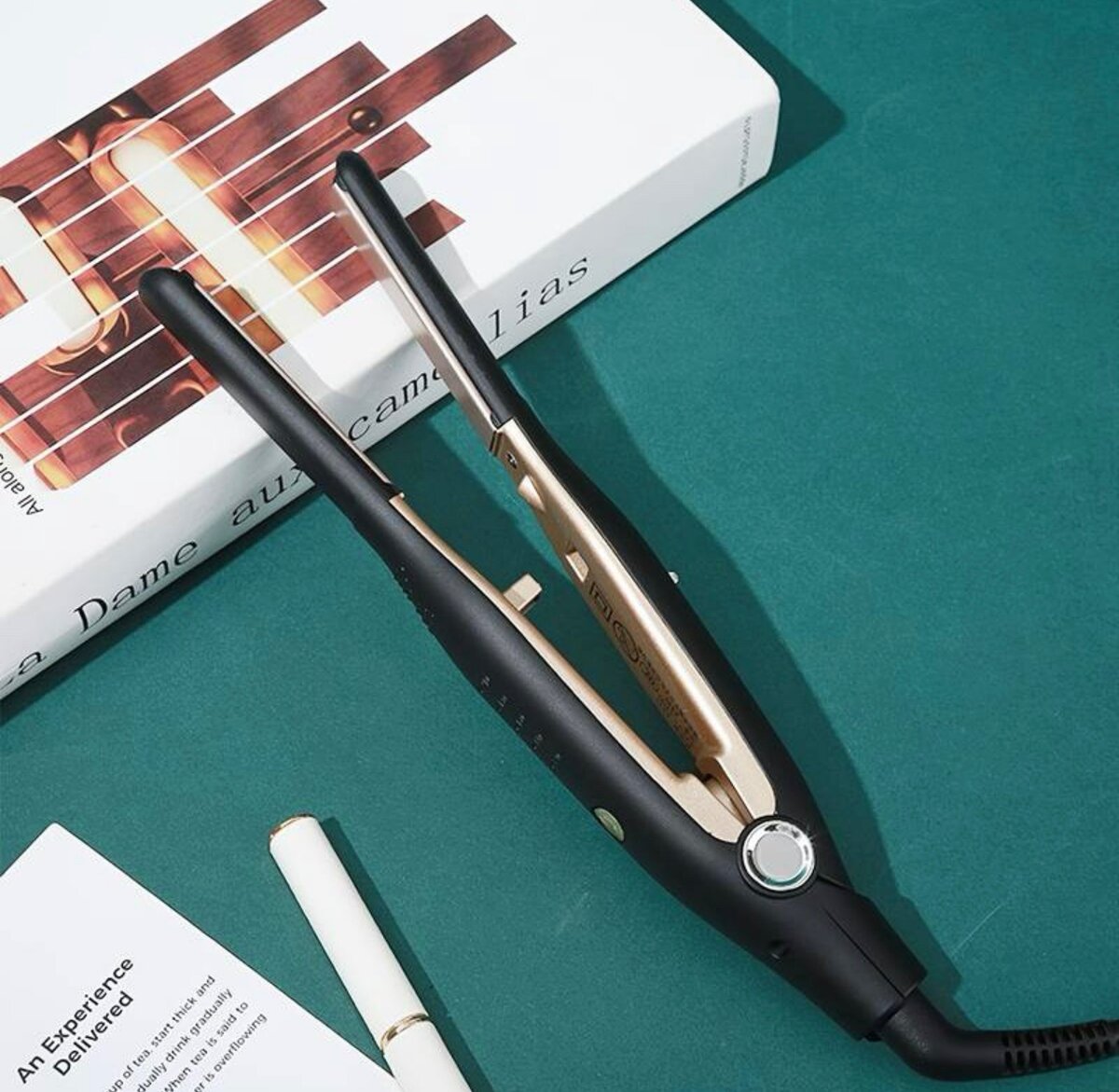 Fer À Friser , Lisseur Et Crimper De Cheveux Ionique Multifo