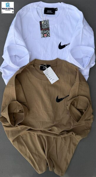 Lot de T-shirts à logo tendance