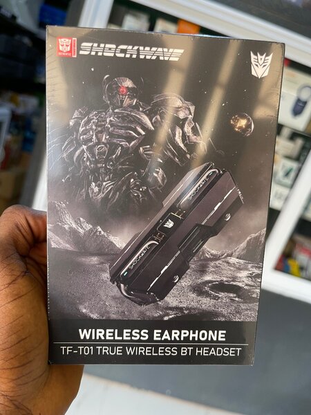 TRANSFORMERS-T01 TRUE WIRELESS BT HEADSET(SHOCKWAVE)