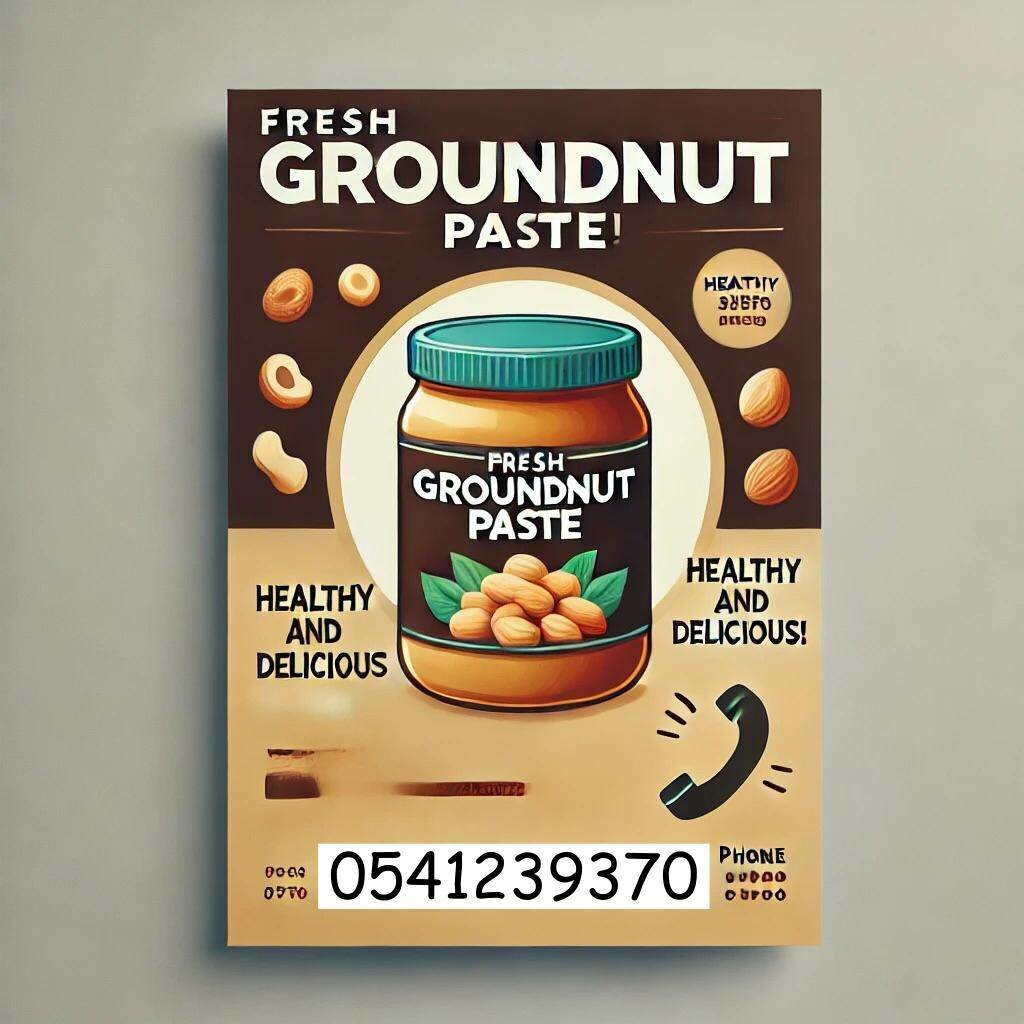 Grandnut  paste  and sheabutter