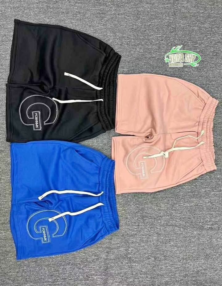 Shorts en coton imprimé