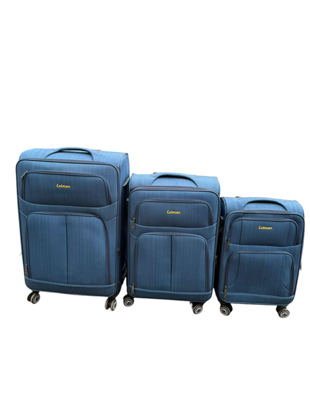 Set de valises 3 pièces à roulettes