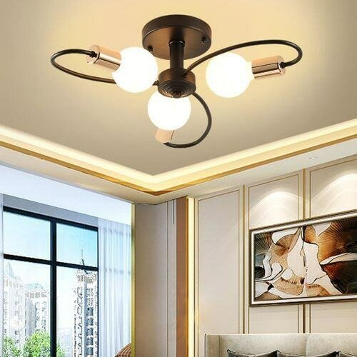Lustre Plafond Design Moderne