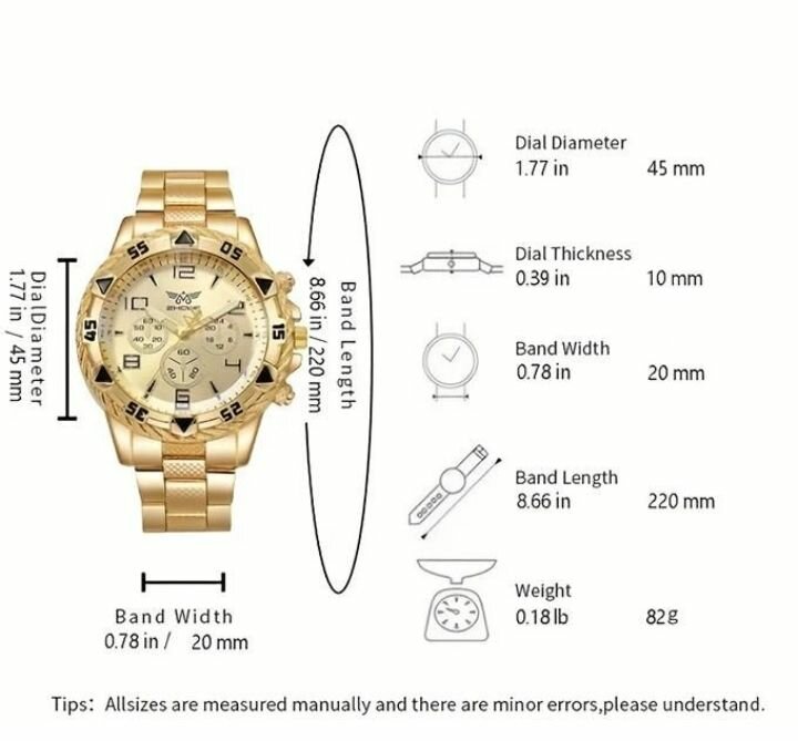 abroad Fashion Wrist Watches For Men