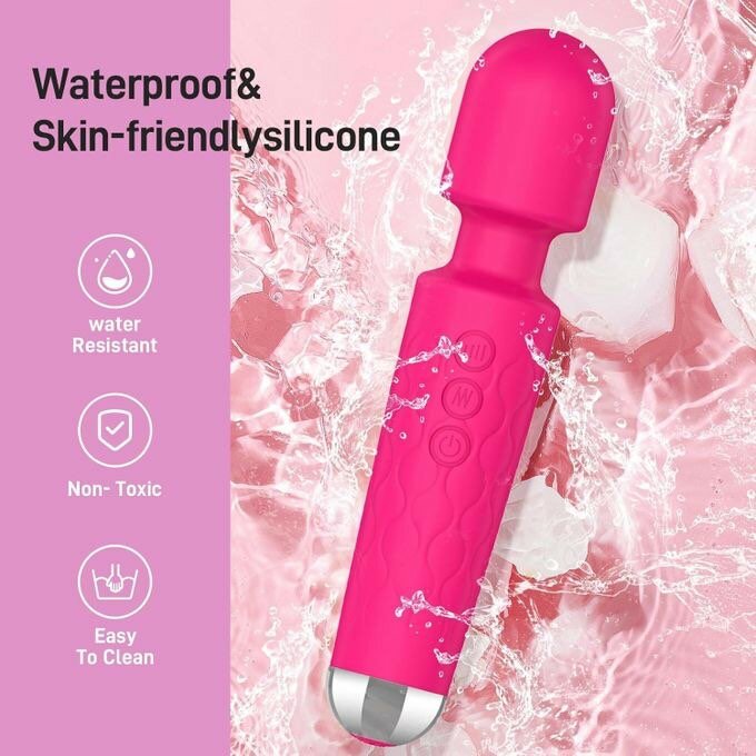 Wand et Vibro en Silicone