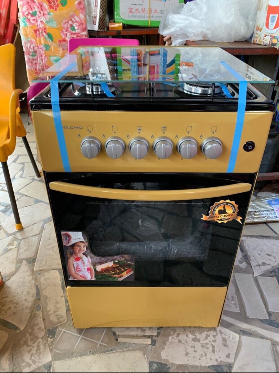 Volcano 5 burner and oven grill